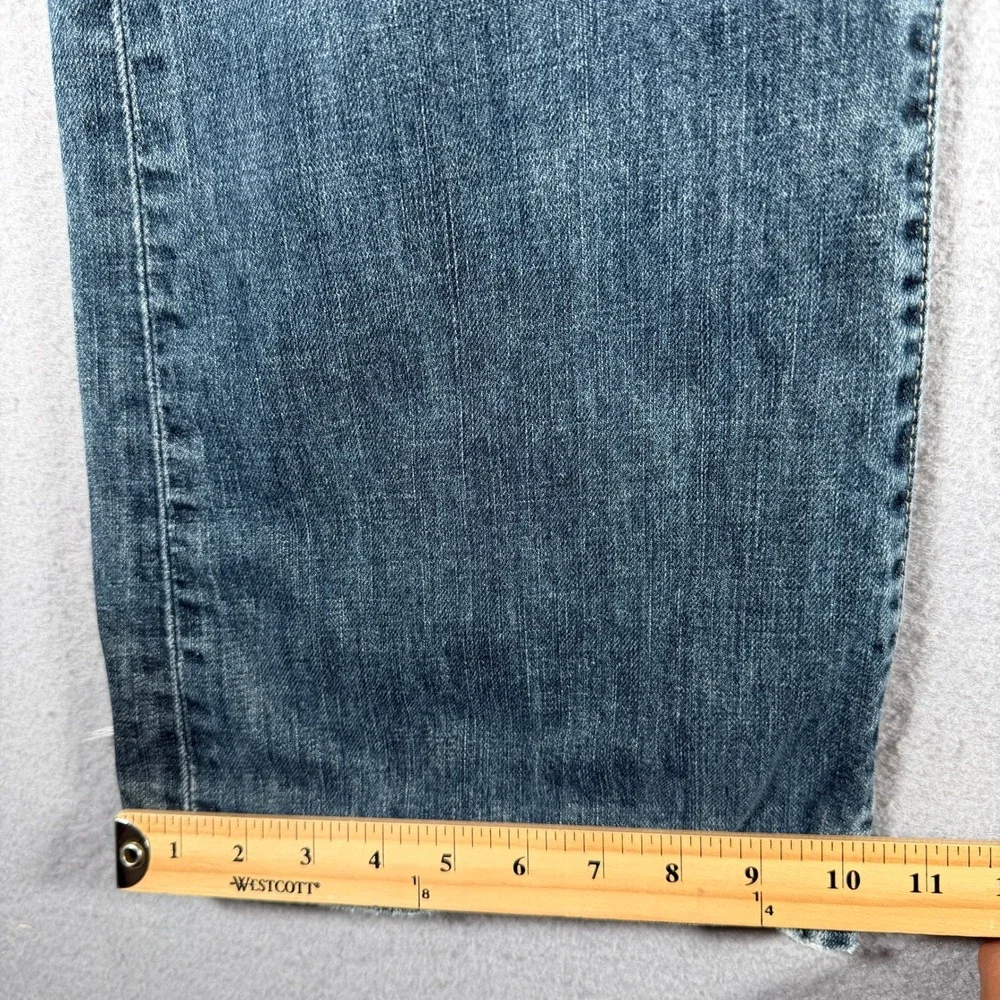 Banana Republic Mens Boot Cut Jeans Blue Medium Wash 36x34 232875-00
